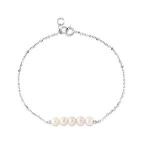 14K Gold Freshwater Pearl Mei Bracelet