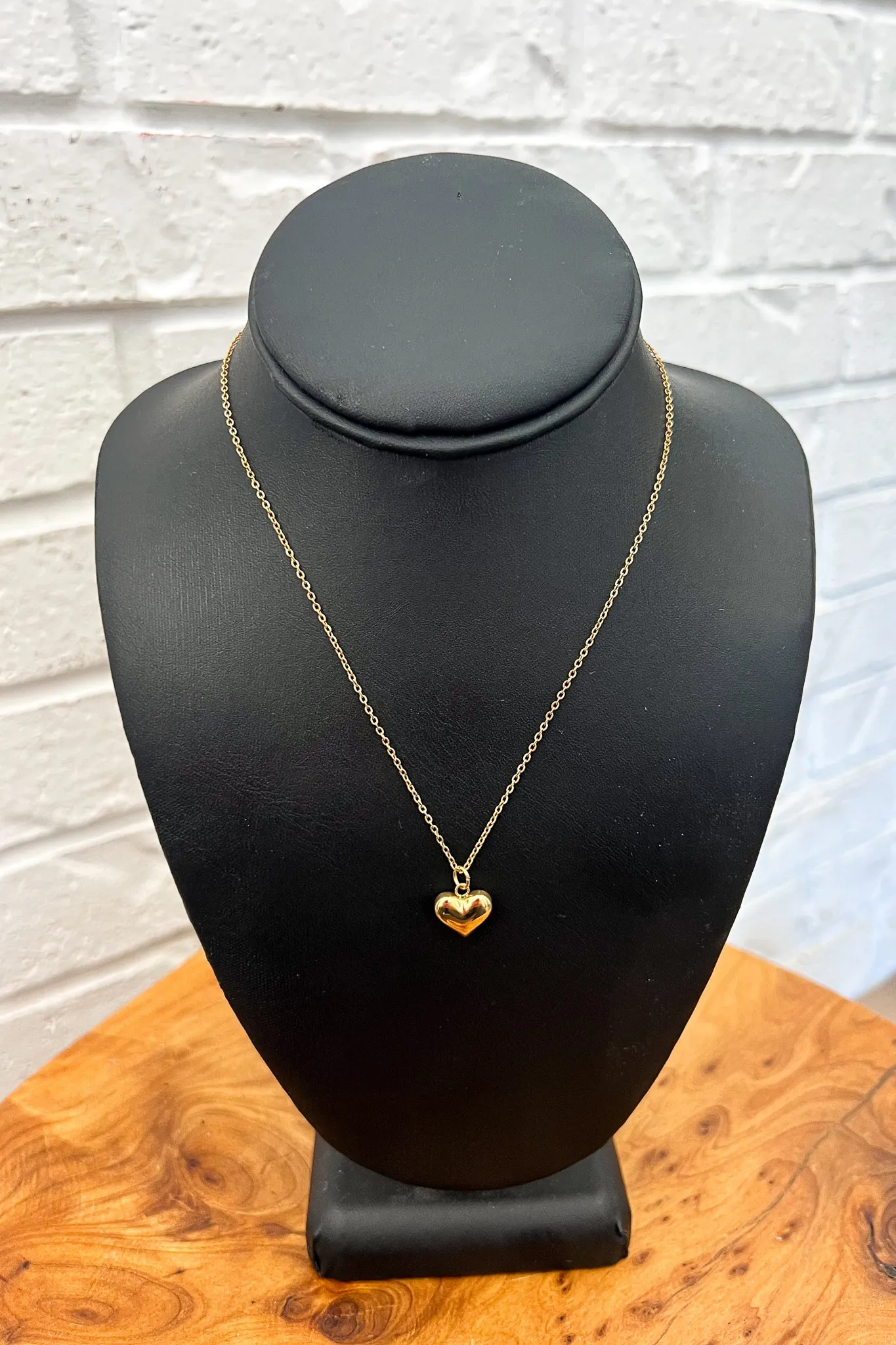 18K Dainty Heart Necklace