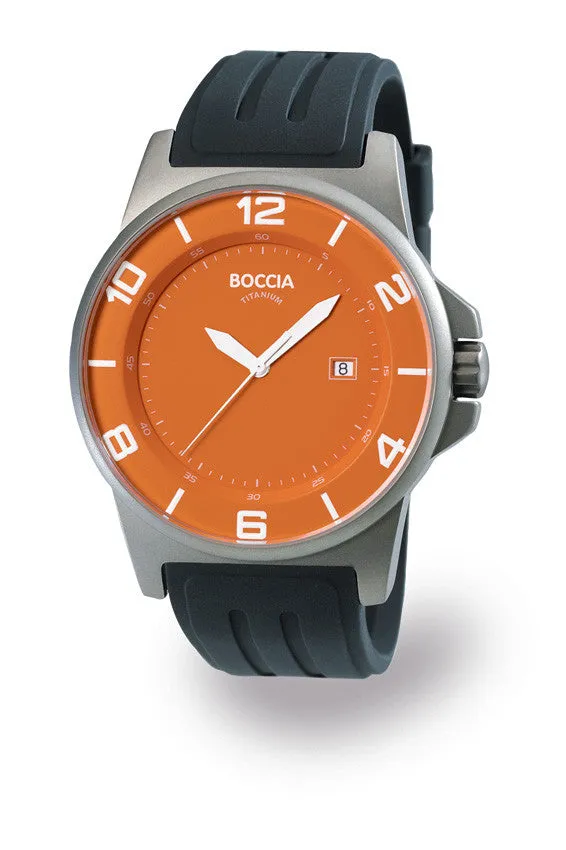 3535-24 Mens Boccia id. Titanium Watch