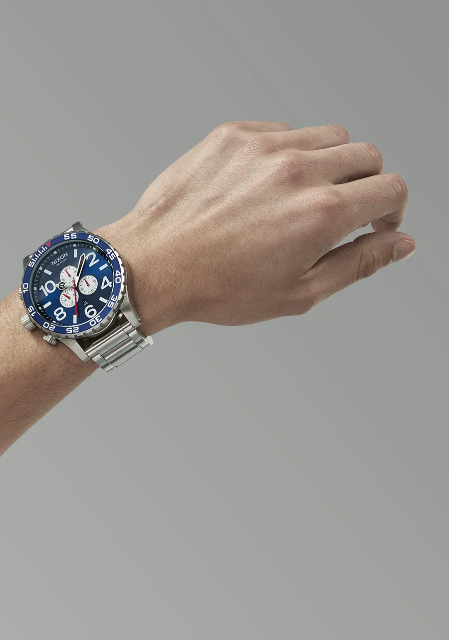 51-30 Chrono - Navy Sunray / Silver