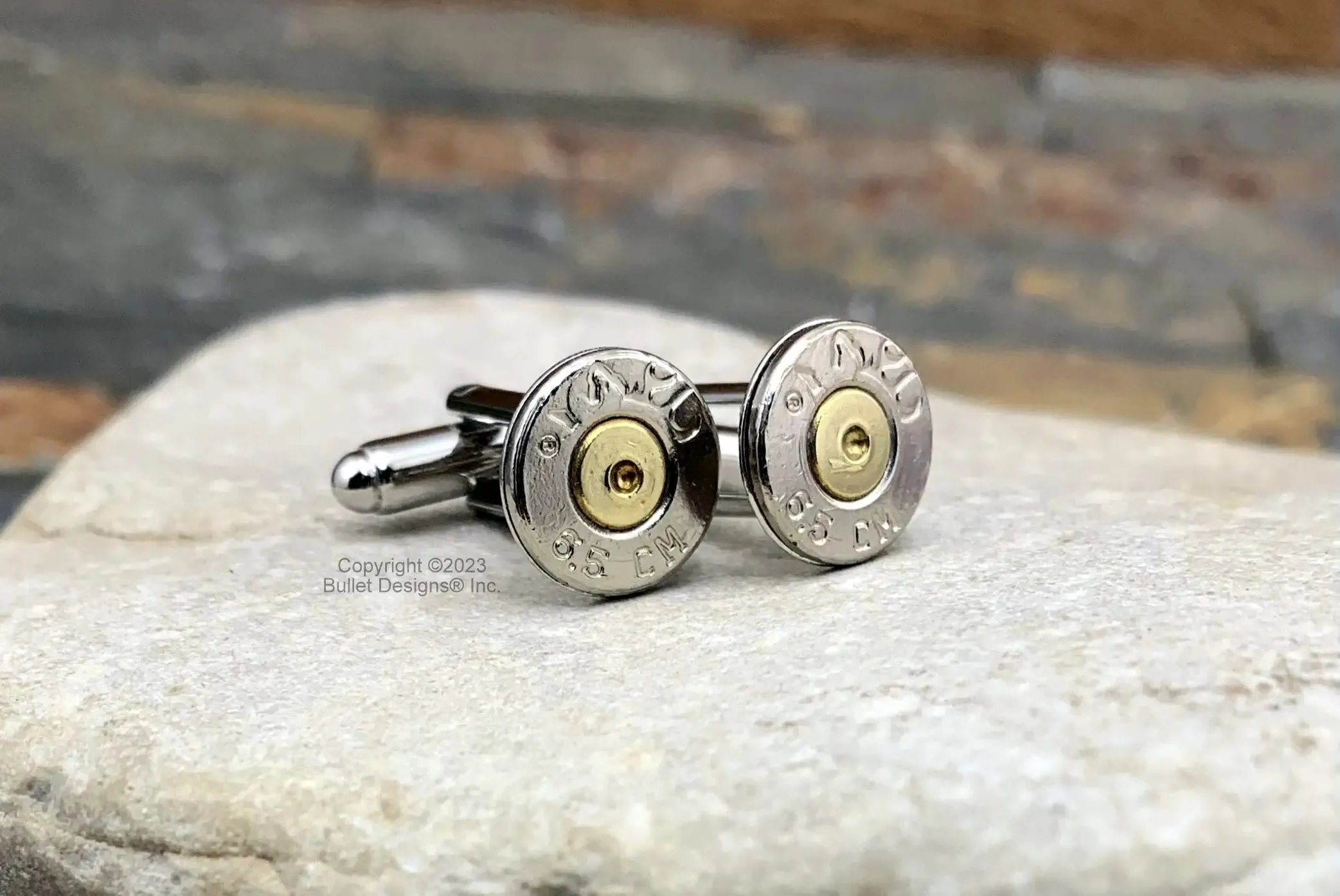 6.5 Creedmoor Bullet Cufflinks