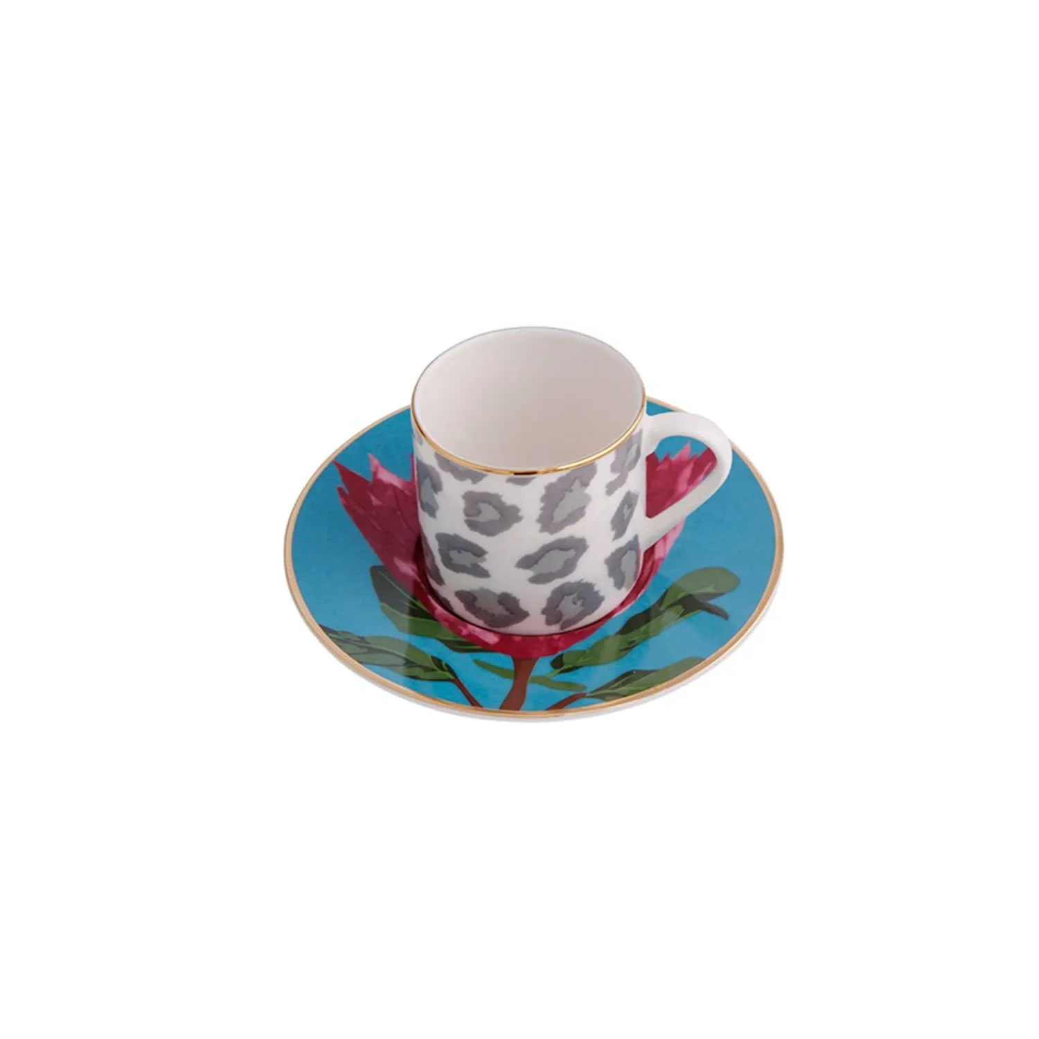 Africa Design4 Coffee Cup & Saucer 90cc - 04ALM005857