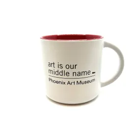 Art is Our Middle Name Color Mug