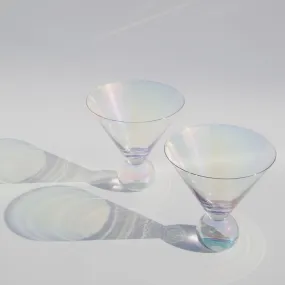 Aura Iridescent Cocktail Glass