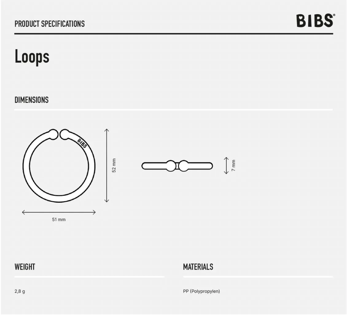 BIBS Dummies - Loops Haze/Meadow/Blossom