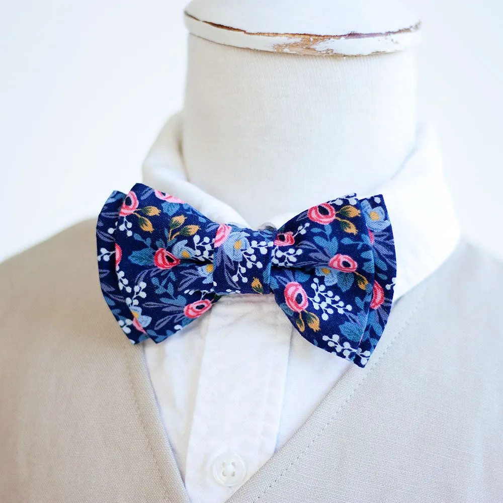 Boy's Bow Tie / Rosa In Navy