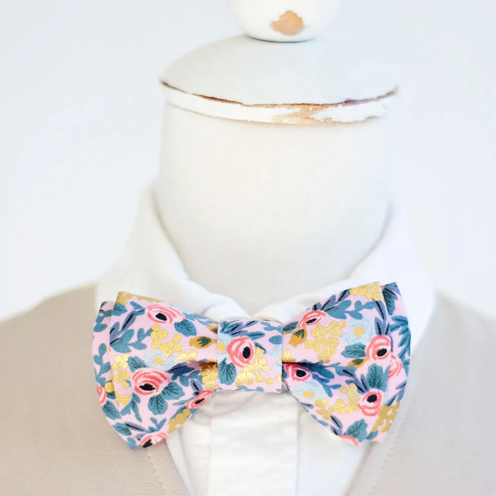 Boy's Bow Tie / Rosa In Violet