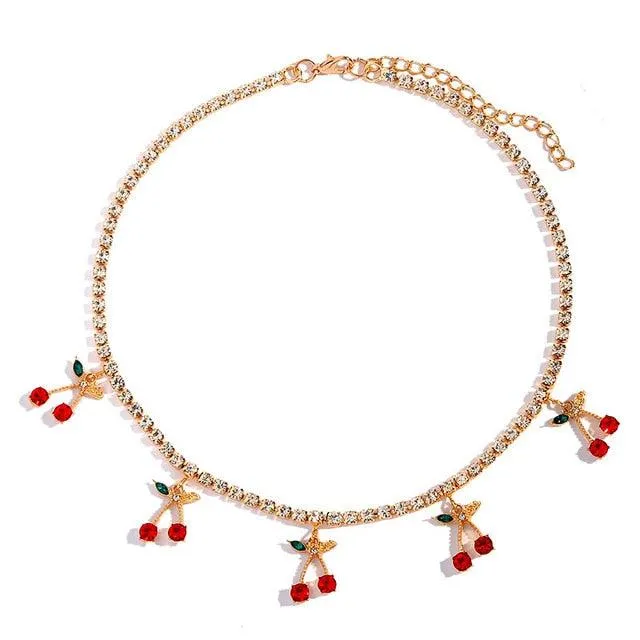 Cherry Charm Necklace