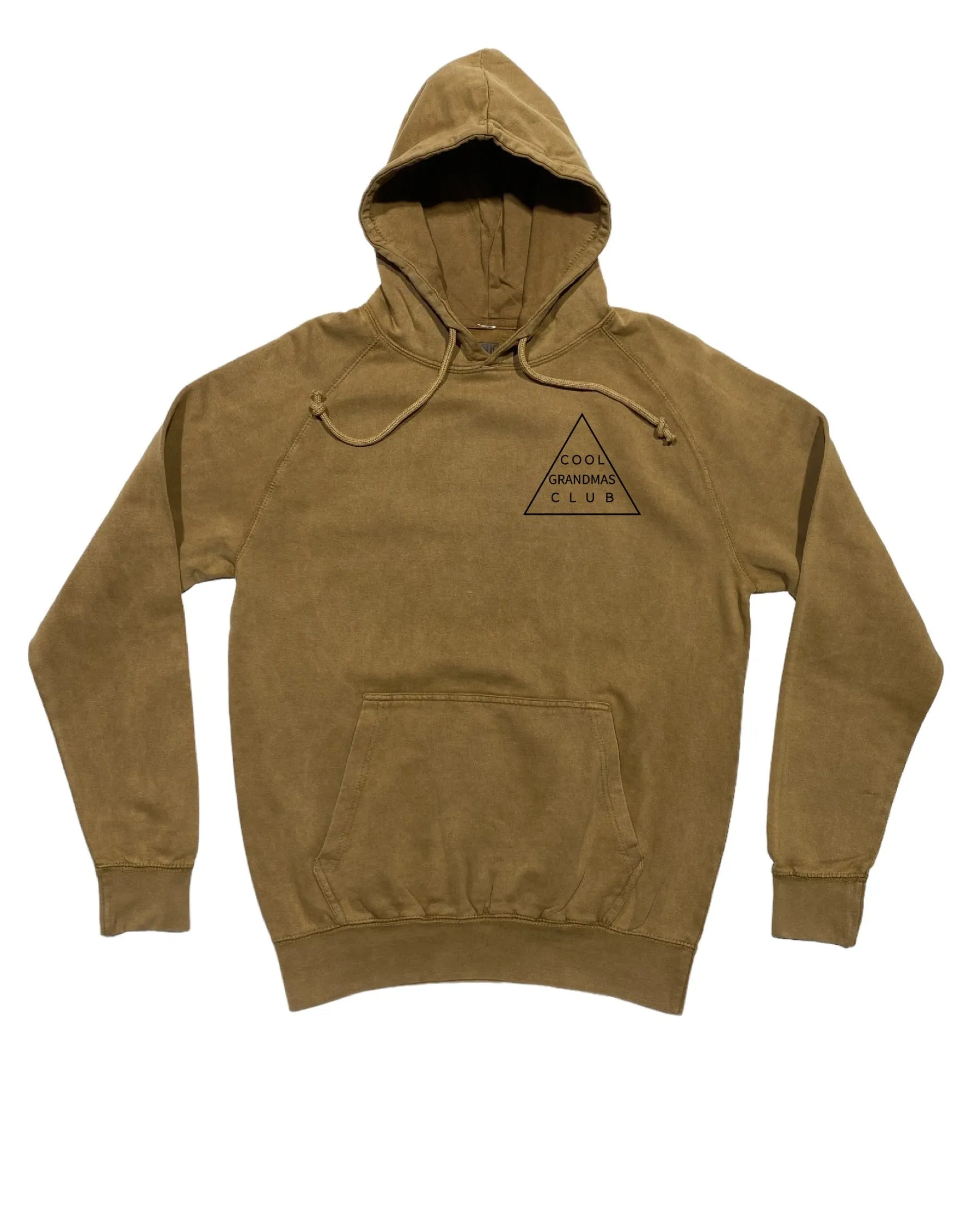 CMC - Cool Grandmas Club Mineral Wash Hoodie - Camel