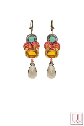 Corfu Delicate Multicolor Earrings