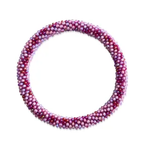 Cranberry Wreath | Himalayan Glass Bead Bracelet