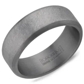 Crown Ring - Torque - Tantalum Men's Wedding Band TA-009-75M