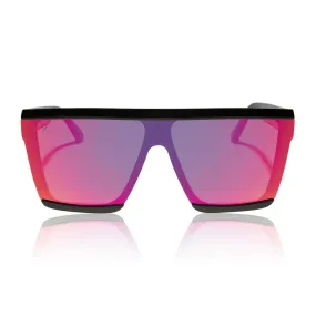 Dime Unlocked Black   Sunset Mirror Sunglasses