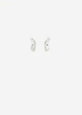 Distorted Hoop Earring Mini