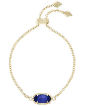 Elaina Bracelet in Gold Cobalt Cats Eye