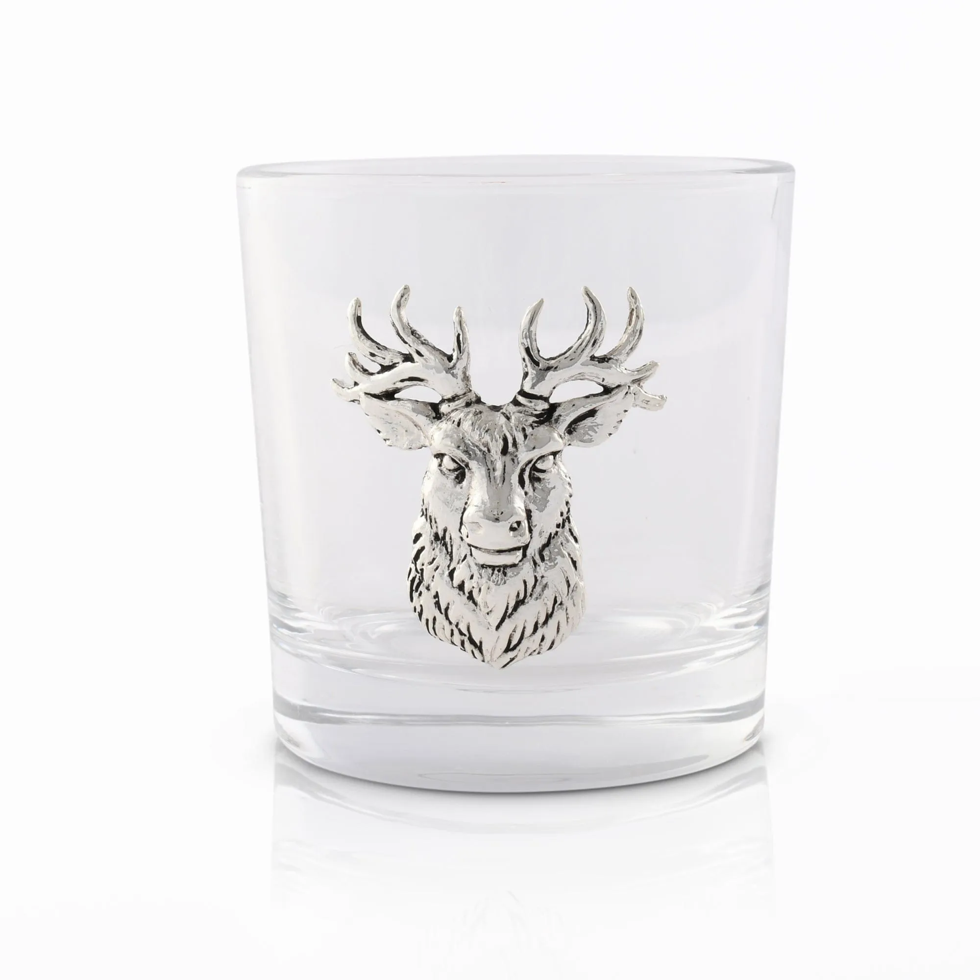 Elk Head Bar Glasses Set of 4