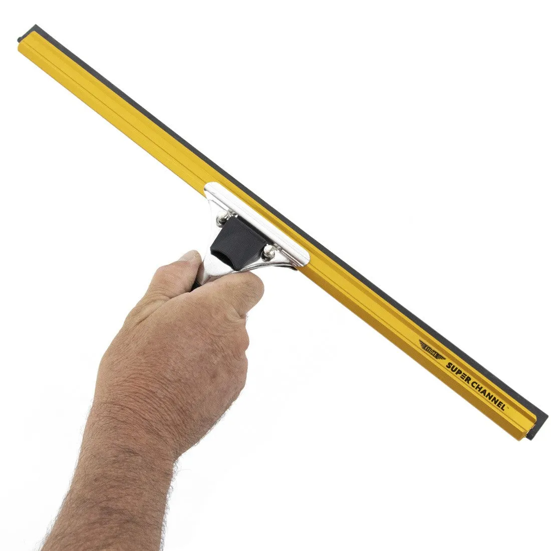 Ettore Complete Stainless Steel with Rubber Grip Super Squeegee