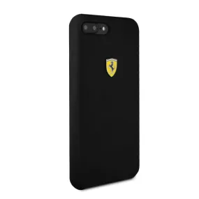 FERRARI BLACK SMOOTH SILICONE HERITAGE CASE