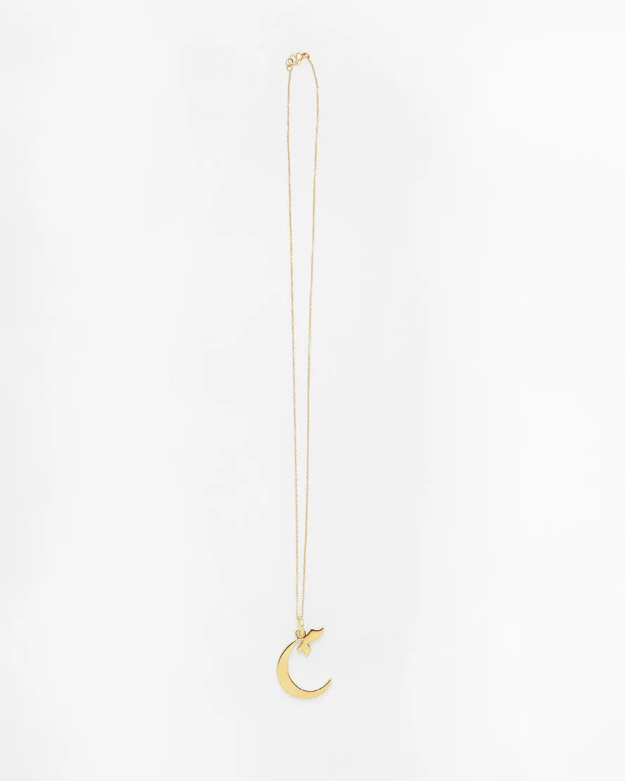 Gold Letter C Necklace