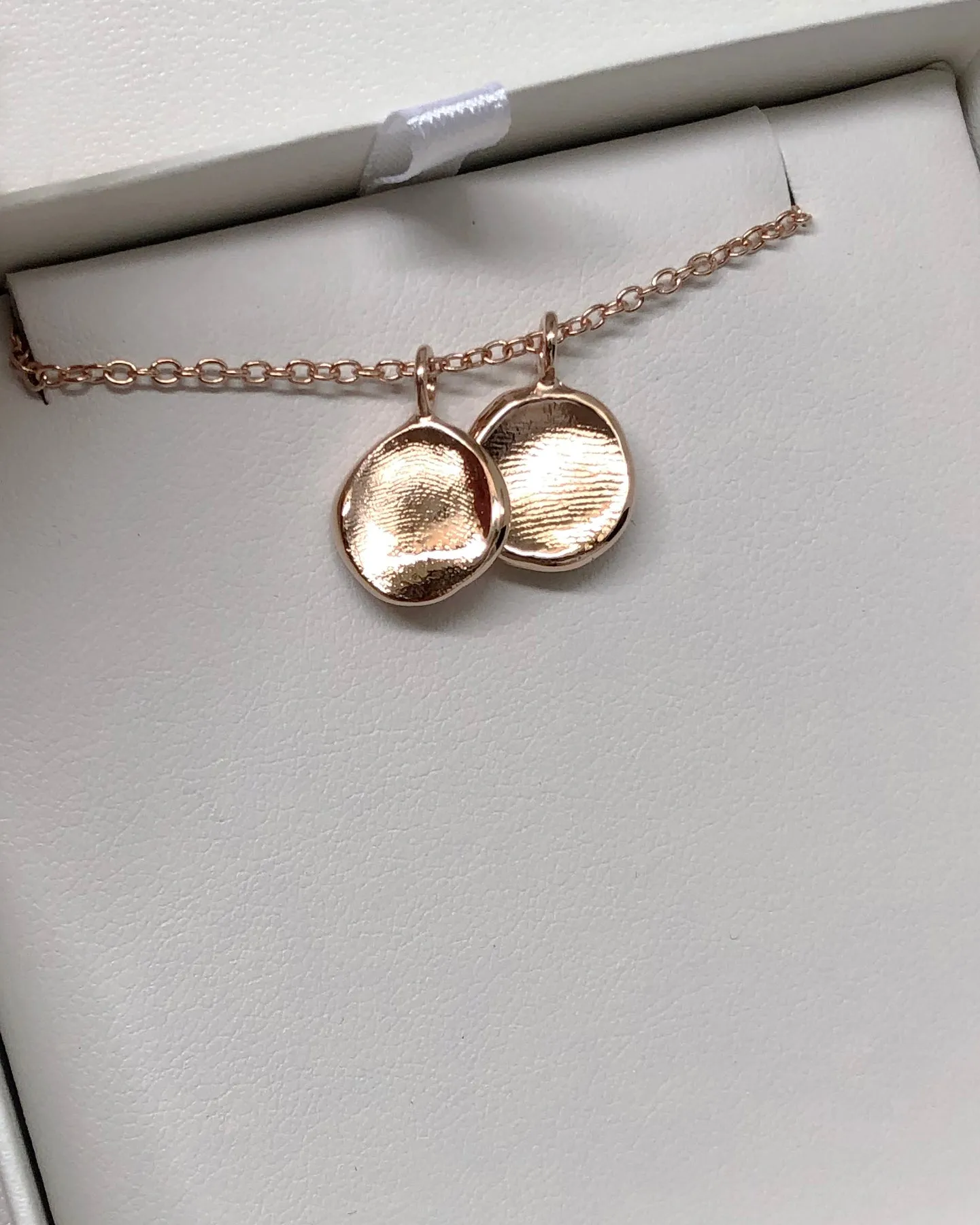 Impression Necklace | Rose Gold