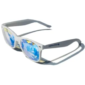 Kaleidoscope Glasses - Mirage (White)