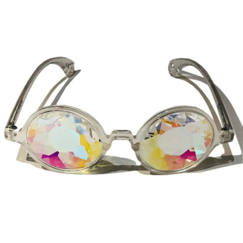 Kaleidoscope Glasses - Whirlpool (Clear)