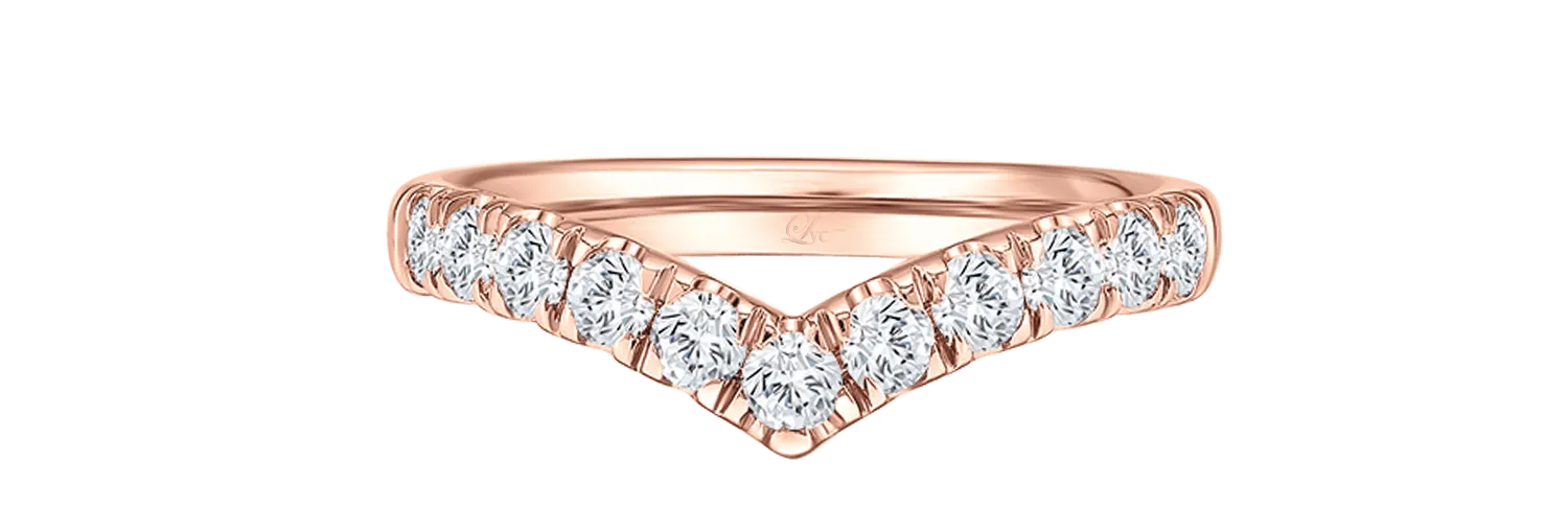 LVC Petit Precieux Desire Diamond Wedding Band