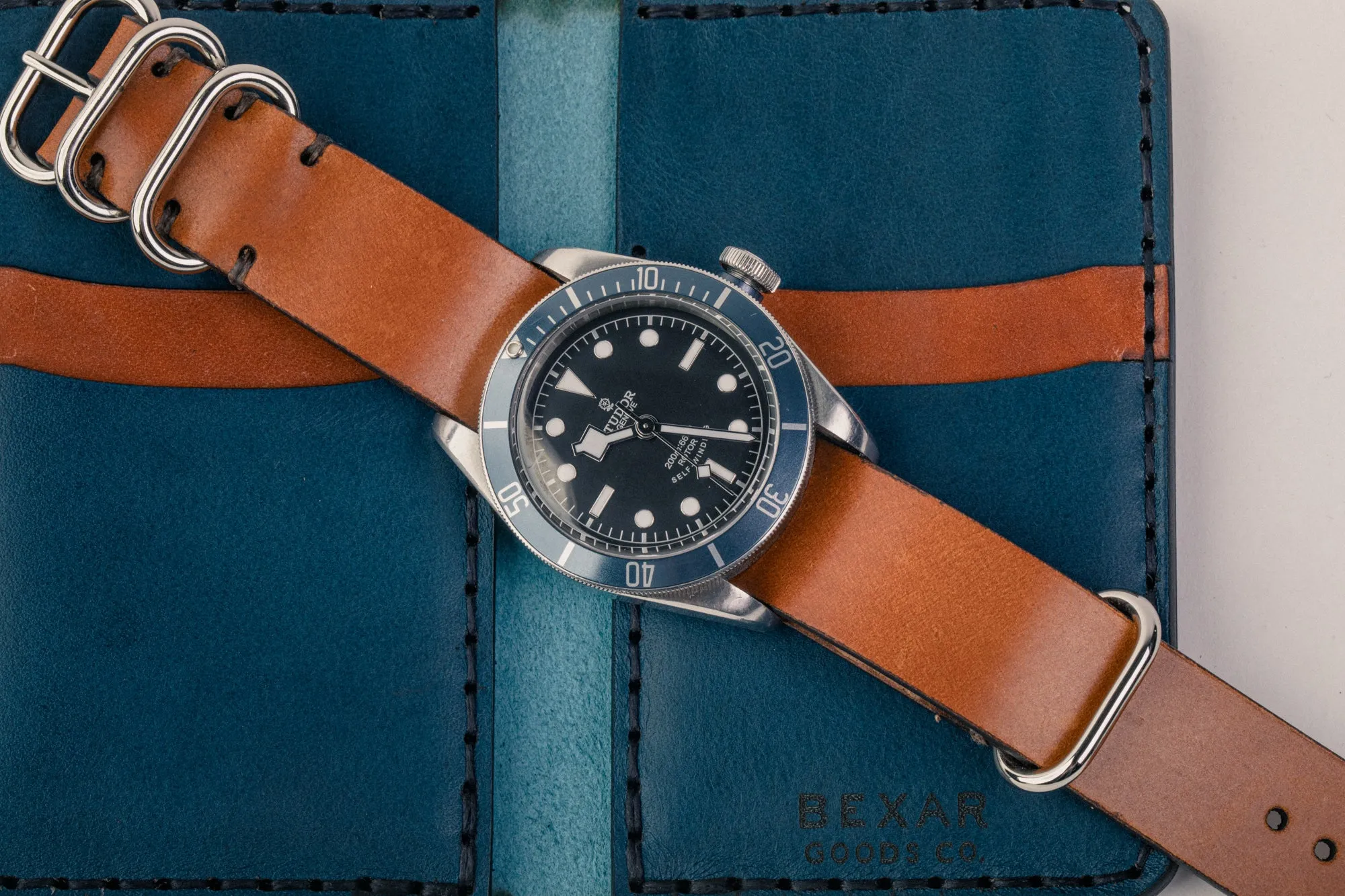 NATO Watch Strap // Whiskey Cordovan