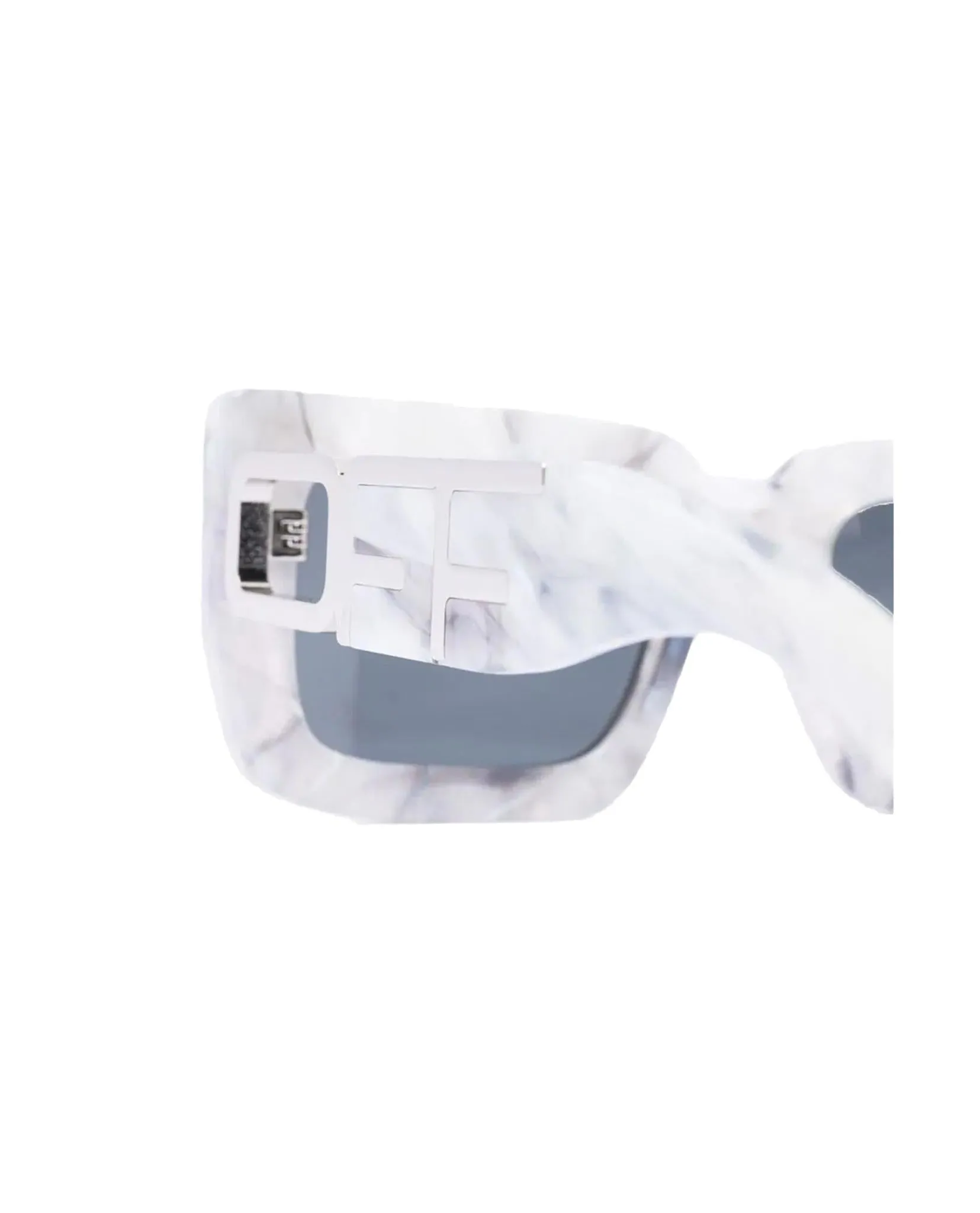 Off-White Boston Sun Glasses Marble Dark Grey