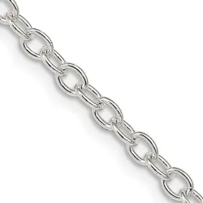 Oval Cable Chain Permanent Bracelet