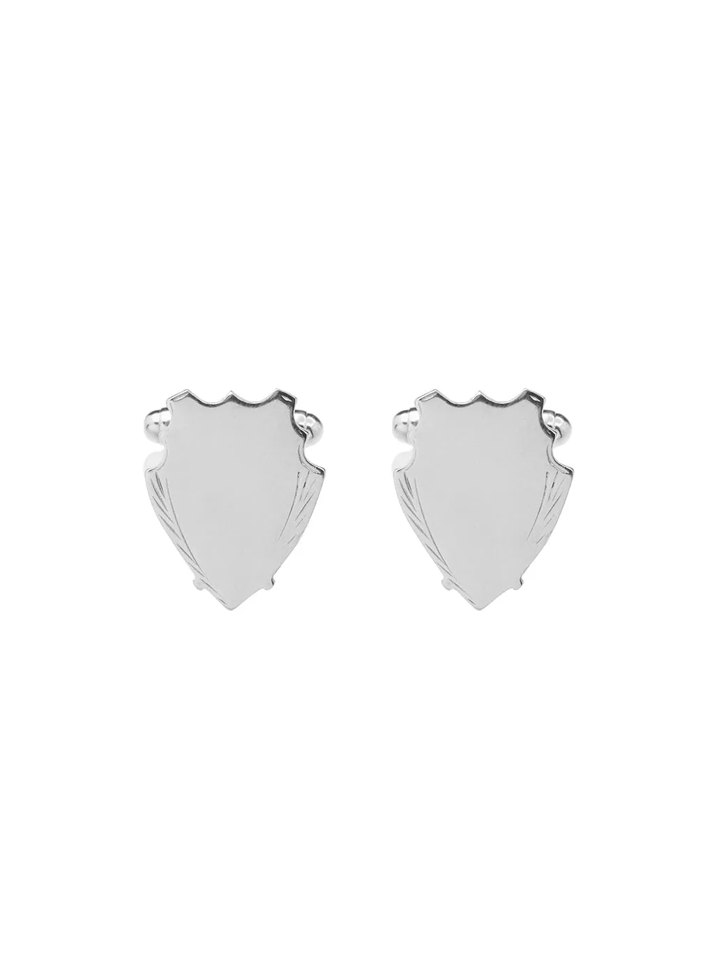 Pointy Shield Cufflinks