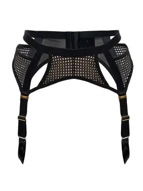 Pulse Mesh Garter Belt