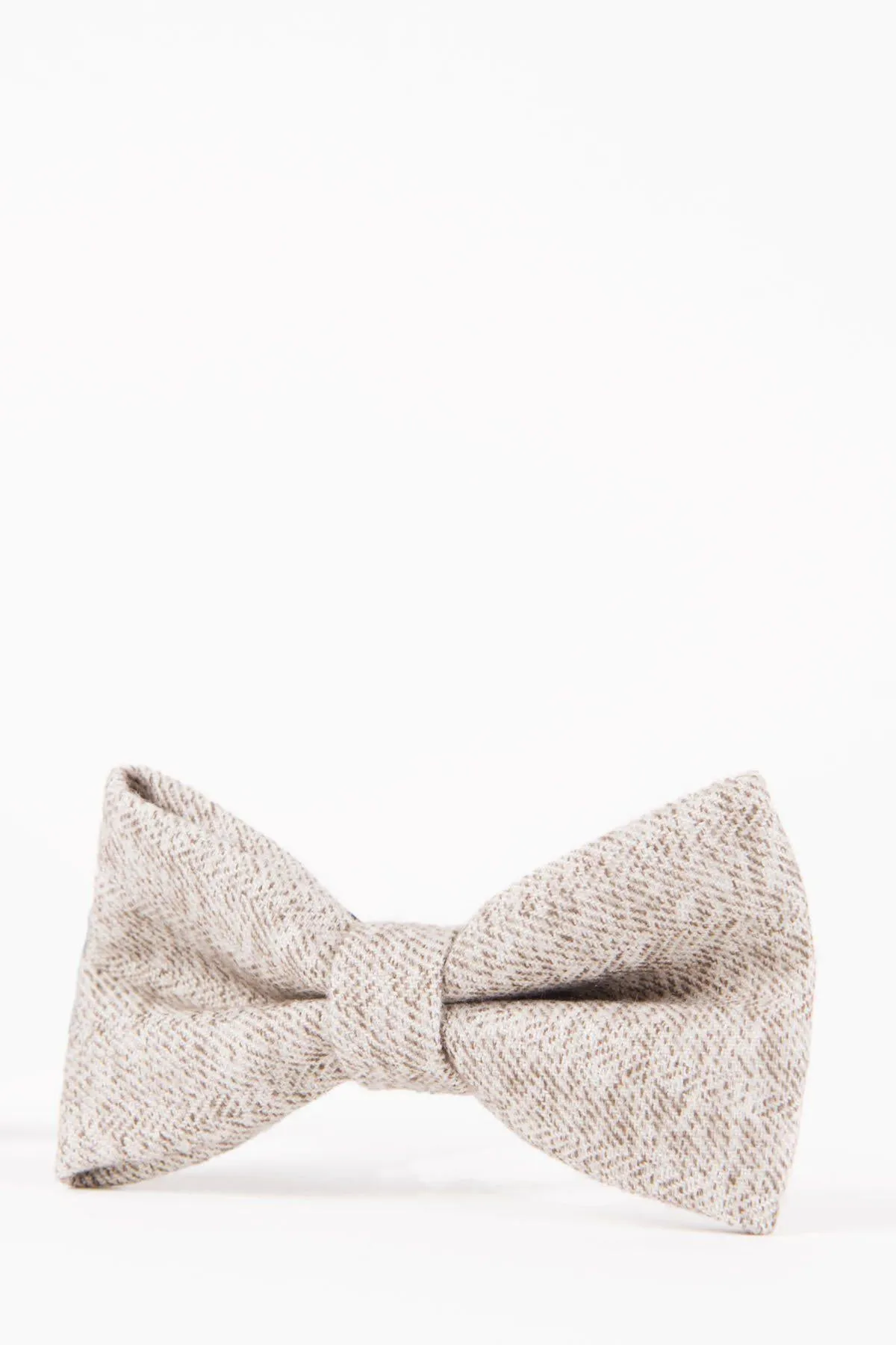 RAYFORD – Cream Heritage Tweed Bow Tie