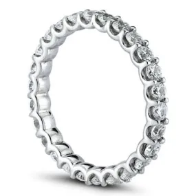 Round Brilliant “U” Eternity Band