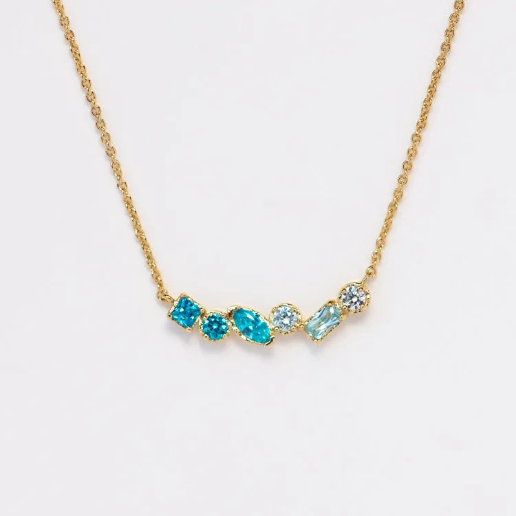 Shades of You Ombre Birthstone Necklace