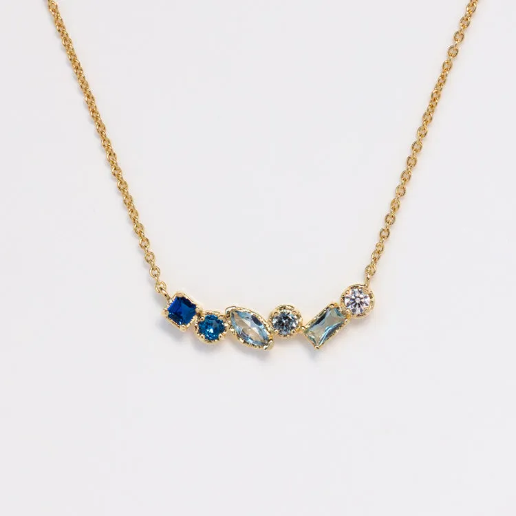 Shades of You Ombre Birthstone Necklace