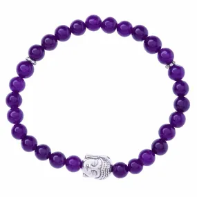 Stretchy Buddha Head Bracelet