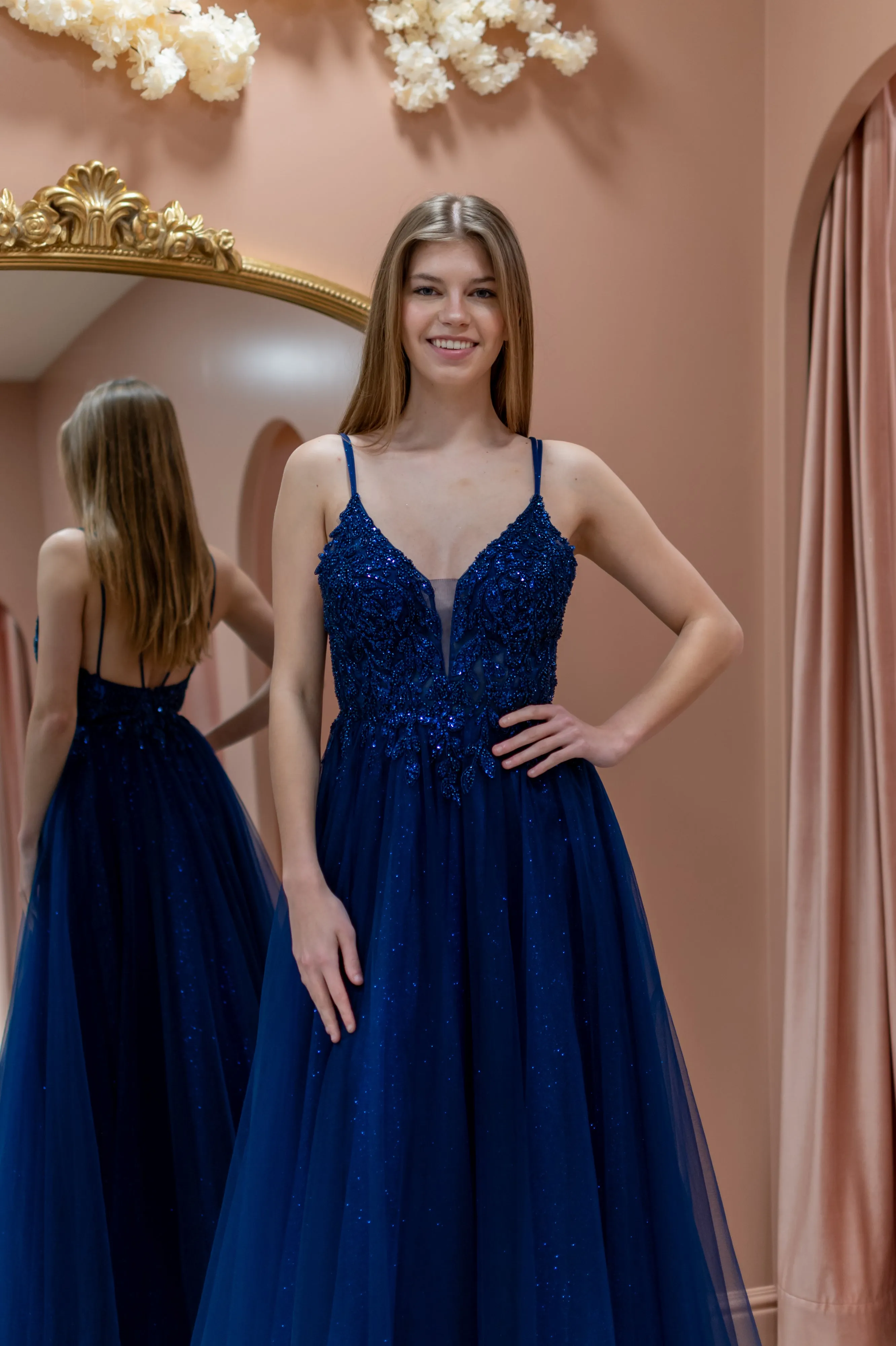 Stunning Dress - Navy