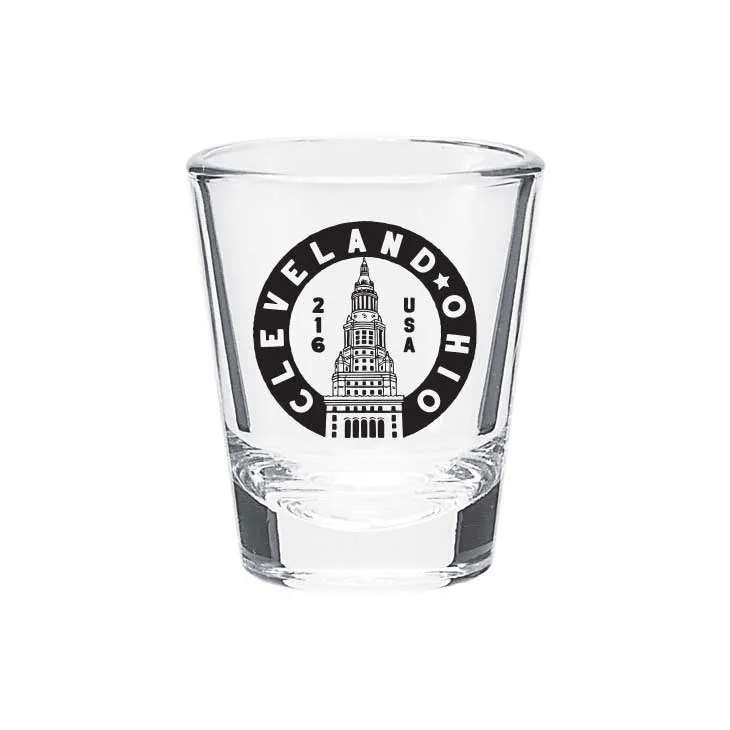 Terminal Tower Seal Shot Glass