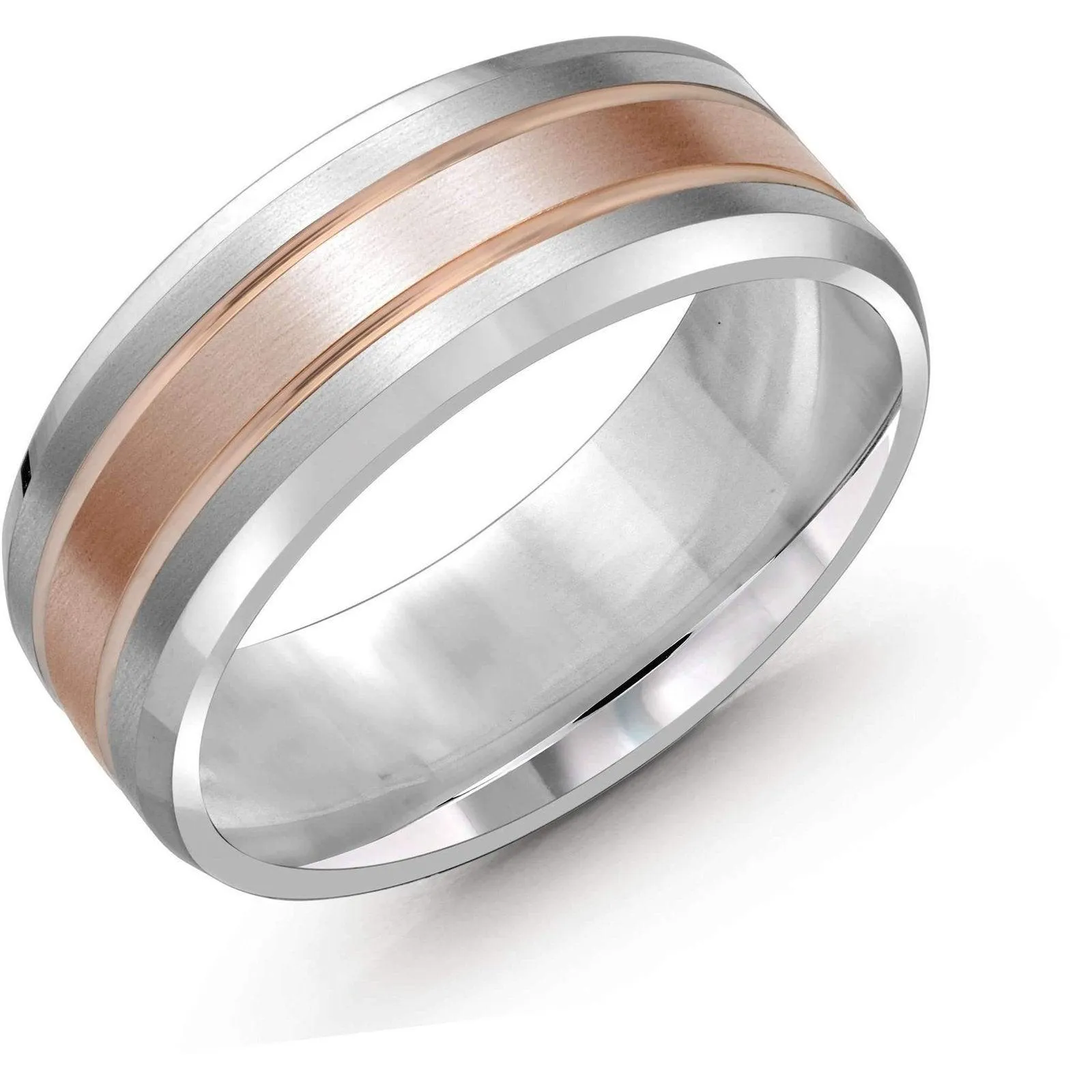 Two-Tone Wedding Band