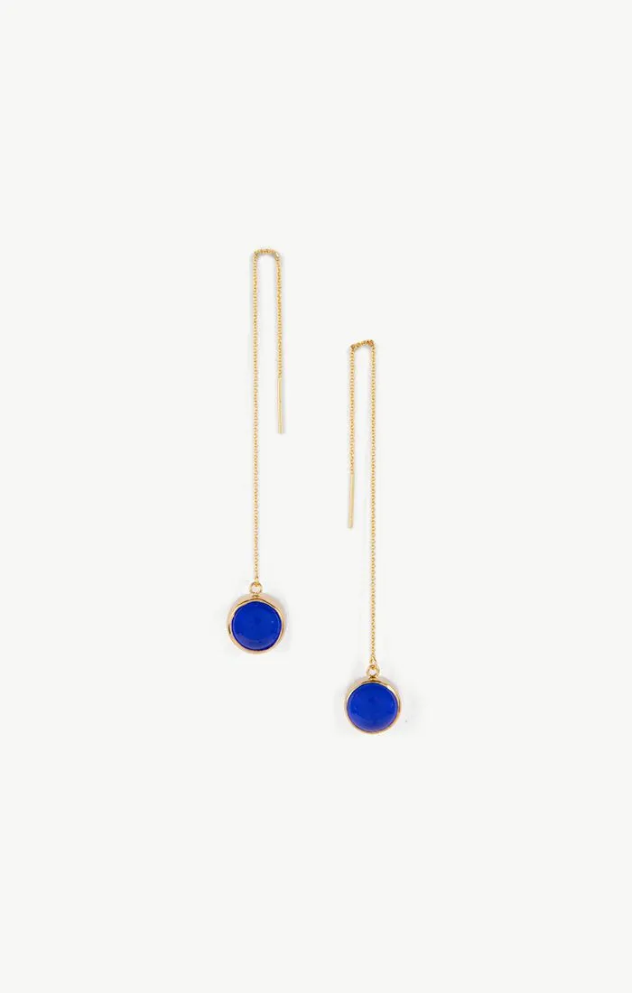 Umbo Chain Threader Earrings