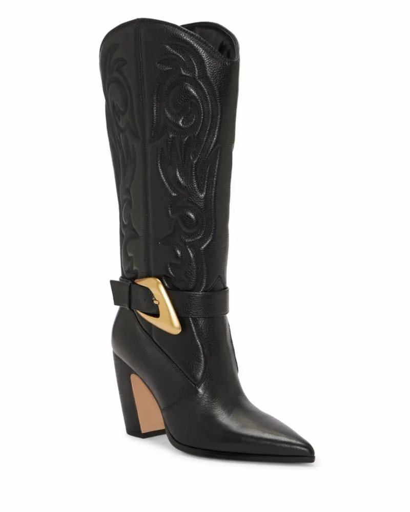 Vince Camuto BIANCAA4 BLACK/SOFT GRAIN NA