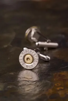 Winchester 308 Thin Bullet Cuff Links